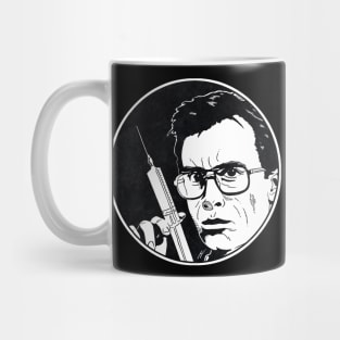 RE-ANIMATOR (Black and White Circle) Mug